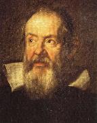 Justus Suttermans Portrait of Galileo Galilei oil painting on canvas